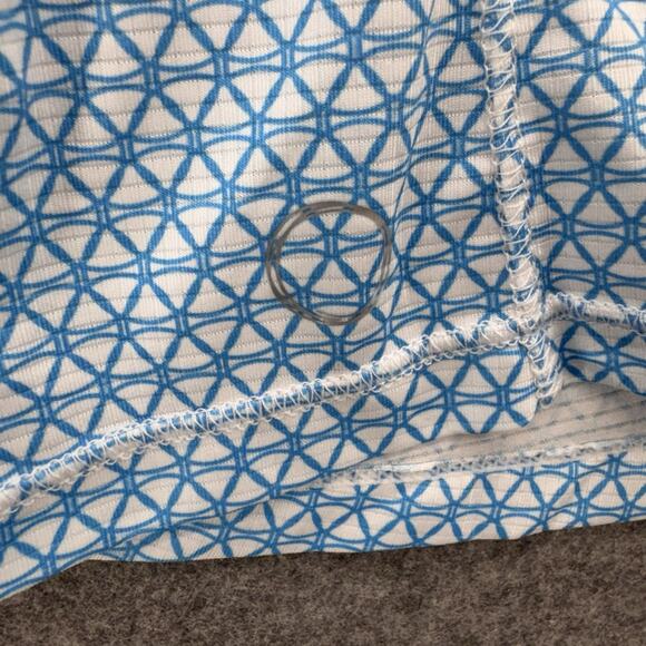 The Bubble Lifestyle Womens Tank Top Size M Blue Golf Tennis Pickleball Preppy - Picture 6 of 7